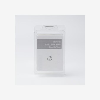 Dome Bass MiniFit, double vent (Bernafon)
