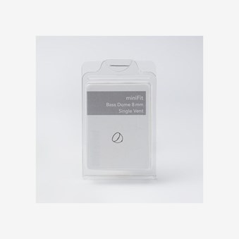 Dome Bass MiniFit, single vent (Bernafon)